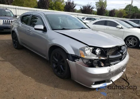 2013 Dodge Avenger Sxt из США, поврежденный, VIN 1C3CDZCB7DN721044